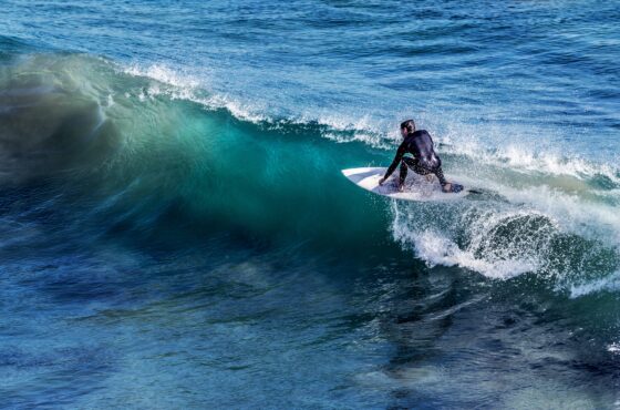 The surfing man will adventure your mind